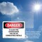Signmission D-Class Fire Extinguisher For Use On Combustible Danger Sign, Vinyl Decal, 14in x 10in, 2PK OS-2PACK-DS-D-1014-L-2377 - alternate 5